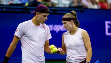 US Open Mixed Doubles C’ships: Muchova-Mensik survive thriller, set up Bencic-Cobolli final US Open Mixed Doubles C’ships: Muchova-Mensik survive thriller, set up Bencic-Cobolli final