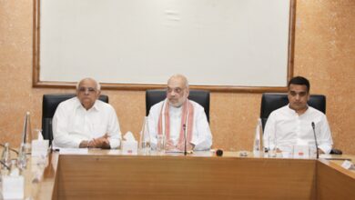 HM Shah in Gujarat today; review of CWG preps among key events HM Shah in Gujarat today; review of CWG preps among key events