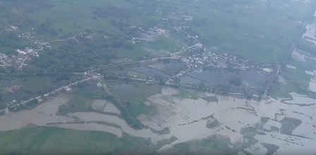 CM Samrat Choudhary inspects Valmikinagar Barrage amid Nepal flood crisis