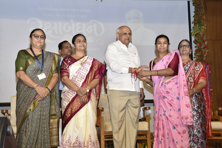 Gujarat CM’s Rakhi gift to 14 women MLAs: Rs 28 crore grant for infra works in constituencies Gujarat CM’s Rakhi gift to 14 women MLAs: Rs 28 crore grant for infra works in constituencies