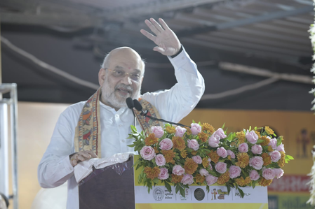 HM Amit Shah holds ‘Lok Darbar’, promises time-bound drainage plan after heavy rain