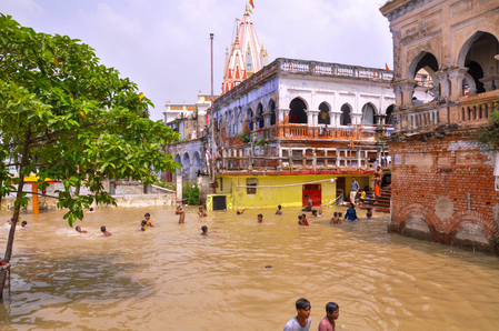 Bihar: Ganga water level recedes in Patna, flood impact persists