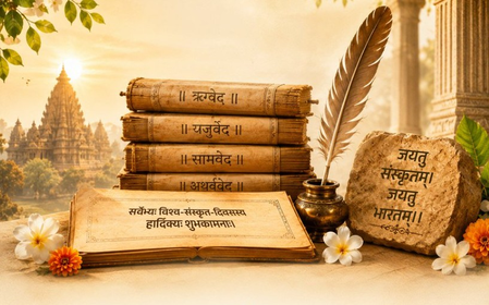 VP Radhakrishnan, PM Modi extend World Sanskrit Day greetings; urge preservation of ancient language VP Radhakrishnan, PM Modi extend World Sanskrit Day greetings; urge preservation of ancient language
