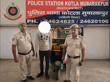 Delhi Police Special Drive cracks four vehicle theft cases, recovers four stolen vehicles Delhi Police Special Drive cracks four vehicle theft cases, recovers four stolen vehicles