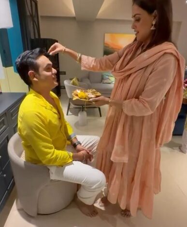 Genelia Deshmukh gives glimpse of Rakhi celebrations: Elder sister has to always be the one gifting, pampering Genelia Deshmukh gives glimpse of Rakhi celebrations: Elder sister has to always be the one gifting, pampering