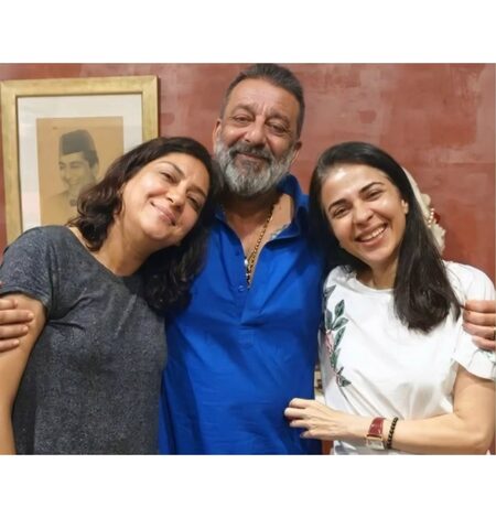 Sanjay Dutt says, ‘Grateful for the bond we share’ as he wishes Rakhi to sisters Priya & Anju