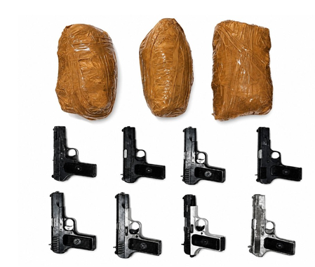 Smuggling modules busted in Punjab; six held with 2.9 kg heroin, eight pistols