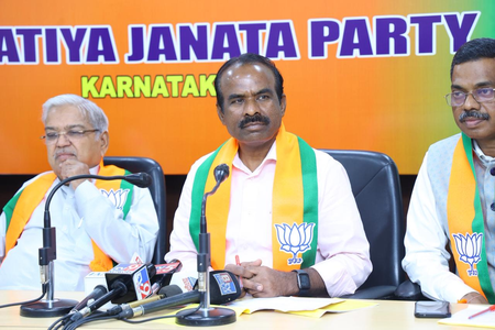 Nagendra’s resignation is inevitable, his continuation has caused embarrassment to state govt: BJP Nagendra’s resignation is inevitable, his continuation has caused embarrassment to state govt: BJP