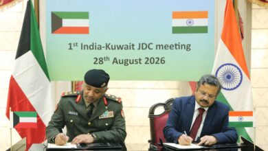 India and Kuwait agree to strengthen defence cooperation
