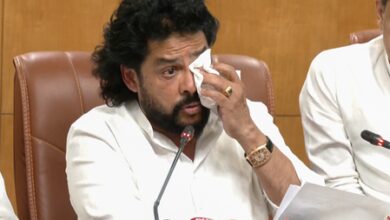 Nagendra’s tears while resigning will destroy BJP in Karnataka, says Madhu Bangarappa Nagendra’s tears while resigning will destroy BJP in Karnataka, says Madhu Bangarappa