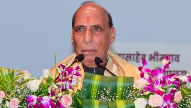Rajnath Singh tells youth to rely on constitutional means to bring about change Rajnath Singh tells youth to rely on constitutional means to bring about change