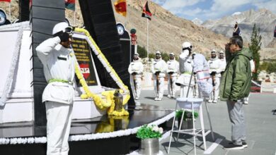 NITI Aayog vice chairman visits Siachen, world’s highest battlefield NITI Aayog vice chairman visits Siachen, world’s highest battlefield