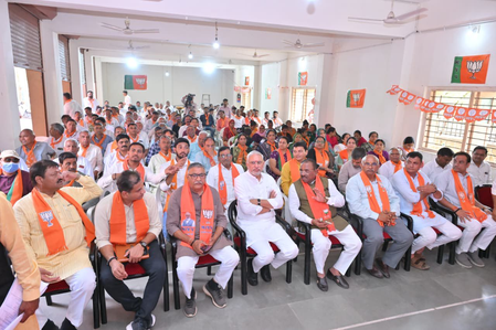Gujarat BJP to hold four special programmes for PM Modi’s 137th ‘Mann Ki Baat’ episode Gujarat BJP to hold four special programmes for PM Modi’s 137th ‘Mann Ki Baat’ episode