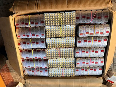 CBN seizes nearly 66.8 lakh psychotropic tablets in interstate diversion case CBN seizes nearly 66.8 lakh psychotropic tablets in interstate diversion case