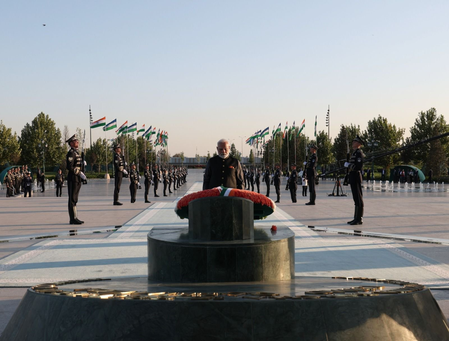 Yangi Uzbekistan Monument reflects aspirations of Uzbek people: PM Modi (Lead)