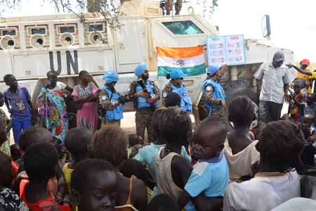Indian peacekeepers continue to assist displaced persons in Abyei: UN Indian peacekeepers continue to assist displaced persons in Abyei: UN