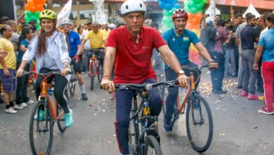 Sports min Mansukh Mandaviya leads 88th edition of Fit India Sundays on Cycle at BRICS Run & Ride 2026