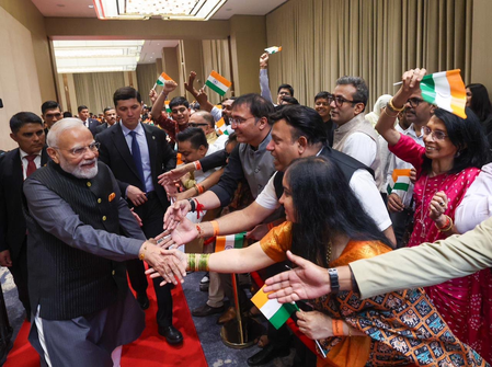 Diaspora is living bridge between India and Uzbekistan: PM Modi Diaspora is living bridge between India and Uzbekistan: PM Modi