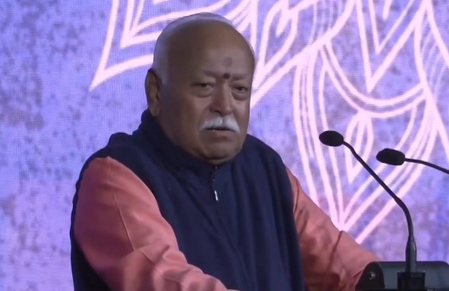 Dharma is not religion: RSS chief at New York event Dharma is not religion: RSS chief at New York event