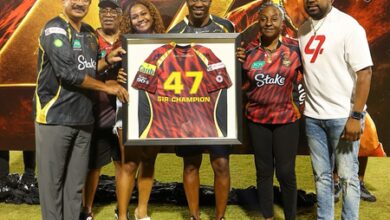 Trinbago Knight Riders retire Dwayne Bravo’s jersey No.47
