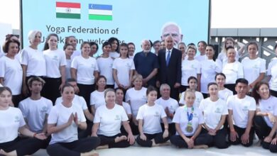 ‘Uzbekistan loves Yoga’: PM Modi witnesses special session in Tashkent (Ld)
