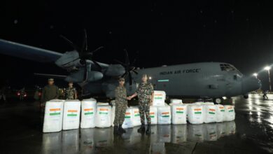 India hands over fourth consignment of relief materials to flood-hit Nepal India hands over fourth consignment of relief materials to flood-hit Nepal