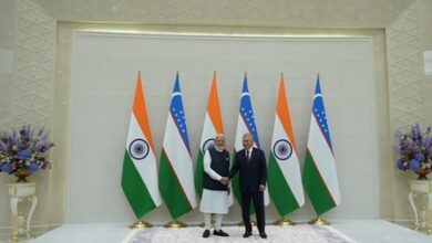 PM Modi, Uzbekistan Prez Mirziyoyev hold talks in Tashkent PM Modi, Uzbekistan Prez Mirziyoyev hold talks in Tashkent