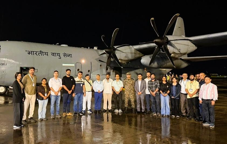 Gujarat’s forensic experts reach Nepal, begin DNA identification of flood victims