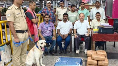 Man arrested at Howrah railway station with over 22 kg ganja