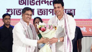 People won’t allow CPM a ‘lateral entry’ to power in Tripura: CM Saha, MP Deb