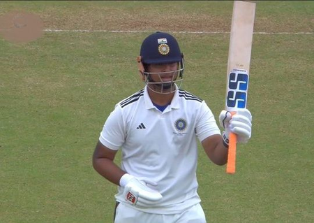 Duleep Trophy: Sooryavanshi becomes youngest player to score fifty in tournament’s history Duleep Trophy: Sooryavanshi becomes youngest player to score fifty in tournament’s history
