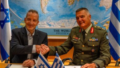 Israel and Greece sign giant ‘Achilles Shield’ defence deal to tackle ‘common regional challenges’