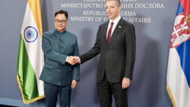 Kiren Rijiju meets Serbian Foreign Minister, discusses deepening bilateral cooperation Kiren Rijiju meets Serbian Foreign Minister, discusses deepening bilateral cooperation