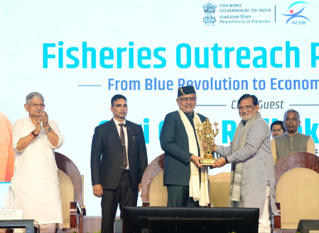 Growth of fisheries sector key to Viksit Bharat 2047, says VP Radhakrishnan Growth of fisheries sector key to Viksit Bharat 2047, says VP Radhakrishnan
