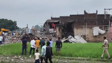 Three killed in massive explosion at firecracker factory in UP’s Kaushambi