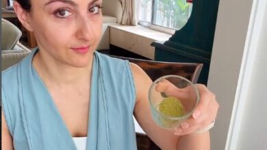 Soha Ali Khan shares the recipe of her protein matcha pre-workout drink Soha Ali Khan shares the recipe of her protein matcha pre-workout drink