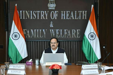 Delhi: JP Nadda reviews progress of Rural Health Training Centre in Najafgarh Delhi: JP Nadda reviews progress of Rural Health Training Centre in Najafgarh