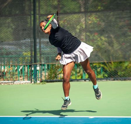 Aahida, Disha shine in spirited opening-day show at KSLTA J30 Bengaluru Aahida, Disha shine in spirited opening-day show at KSLTA J30 Bengaluru
