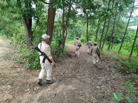 Three killed as militants attack Kuki village in Manipur (Lead) Three killed as militants attack Kuki village in Manipur (Lead)