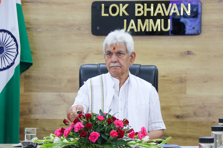 J&K L-G chairs high level security review meeting J&K L-G chairs high level security review meeting