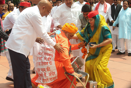 Insult to the Parliament, action should be taken: NDA on FIR over Ram Temple donation theft skit, Oppn hits back