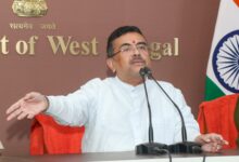 Suvendu Adhikari takes jibe at Mamata Banerjee amid protests, asks her to put on headset in public Suvendu Adhikari takes jibe at Mamata Banerjee amid protests, asks her to put on headset in public