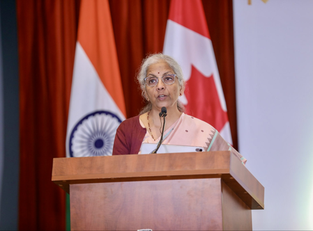 FM Sitharaman invites Canadian investors to participate actively in India’s growth story FM Sitharaman invites Canadian investors to participate actively in India’s growth story