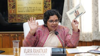 NCW chief Vijaya Rahatkar to arrive on three-day Bengal visit, attend several events on women’s safety NCW chief Vijaya Rahatkar to arrive on three-day Bengal visit, attend several events on women’s safety