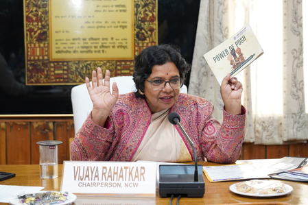 NCW chief Vijaya Rahatkar to arrive on three-day Bengal visit, attend several events on women’s safety NCW chief Vijaya Rahatkar to arrive on three-day Bengal visit, attend several events on women’s safety