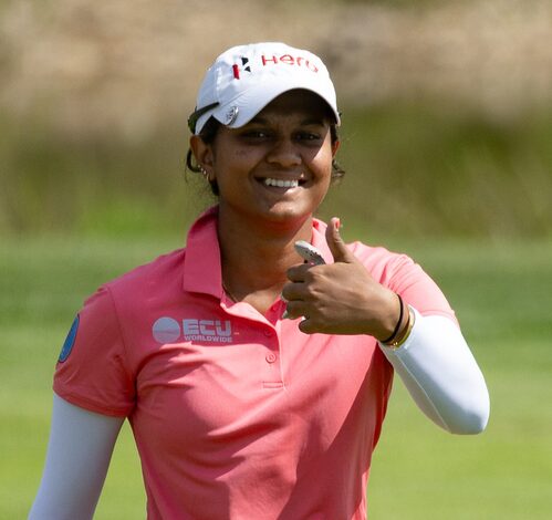 Pranavi shoots 66 to finish in Top 20 as Aditi ends up T-17 in London Pranavi shoots 66 to finish in Top 20 as Aditi ends up T-17 in London