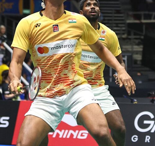 BWF World C’ships: Satwik-Chirag move into Pre-QF after Scottish pair withdraws BWF World C’ships: Satwik-Chirag move into Pre-QF after Scottish pair withdraws