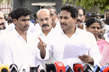 TET row: Jagan slams Chandrababu Naidu for suspension of 5 teachers for taking woes to Centre
