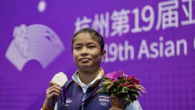 Roshibina Devi confirms her third successive Asian Games Wushu medal after QF win
