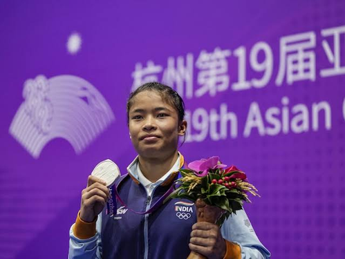 Roshibina Devi confirms her third successive Asian Games Wushu medal after QF win Roshibina Devi confirms her third successive Asian Games Wushu medal after QF win